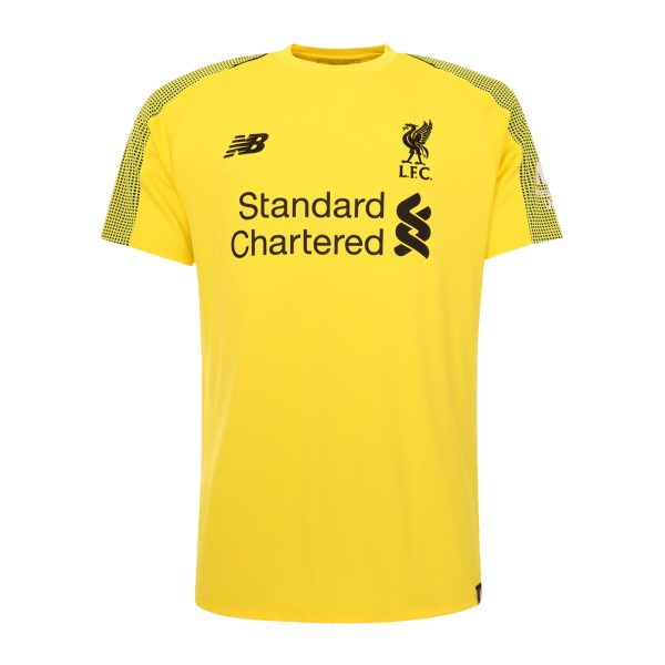 Thailande Maillot Football Liverpool Domicile Gardien 2018-19 Jaune